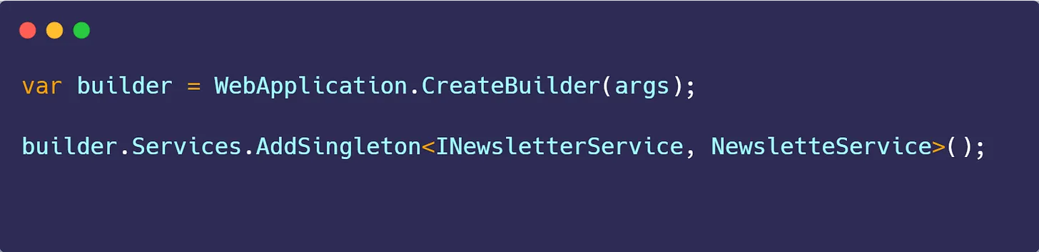 Default vs Autofac Dependency Injection Container in .NET Core 6.