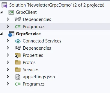 Introduction of gRPC in .NET