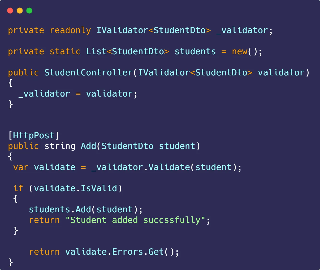 How to Use Fluent Validation in ASP.NET Core