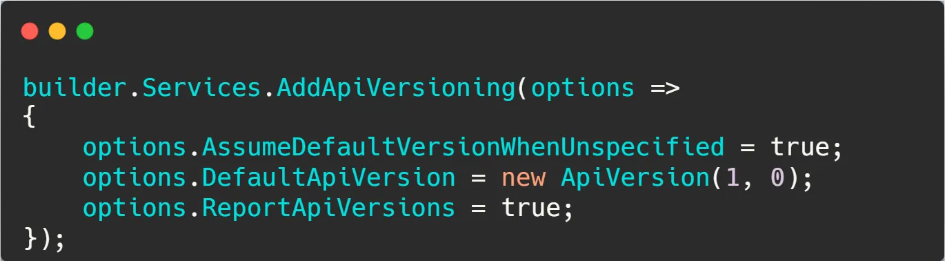 API Versioning in ASP.NET Core