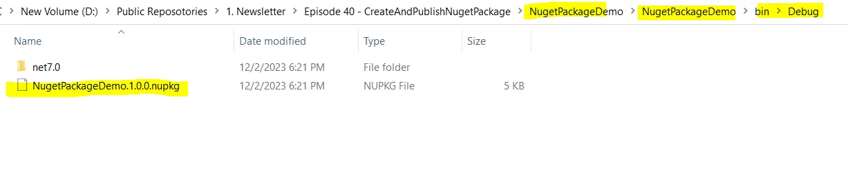 Create and publish a NuGet package using Visual Studio