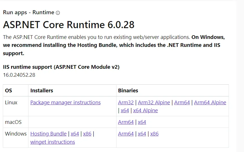 Publish an ASP.NET Core app to IIS