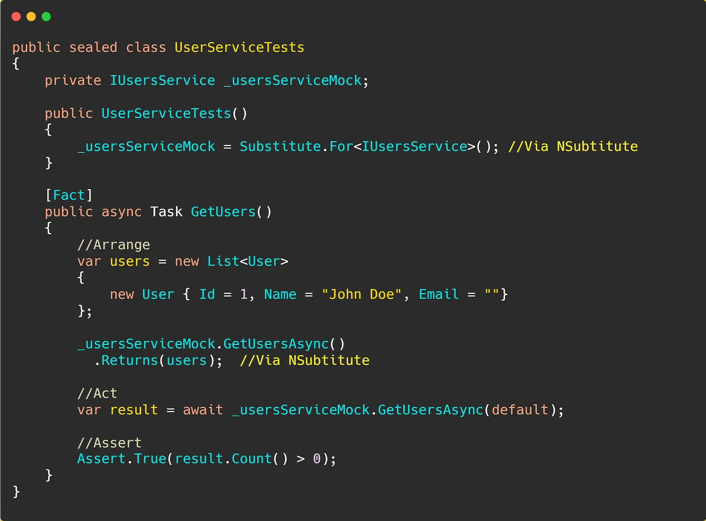 A Guide to Unit Testing Project Setup in .NET