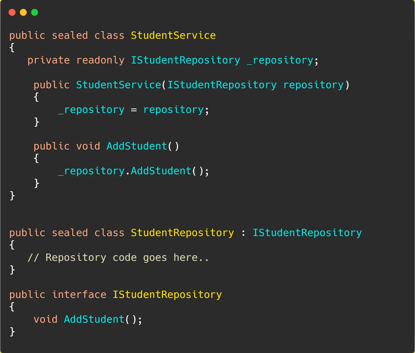 Dependency Injection Explained in .NET