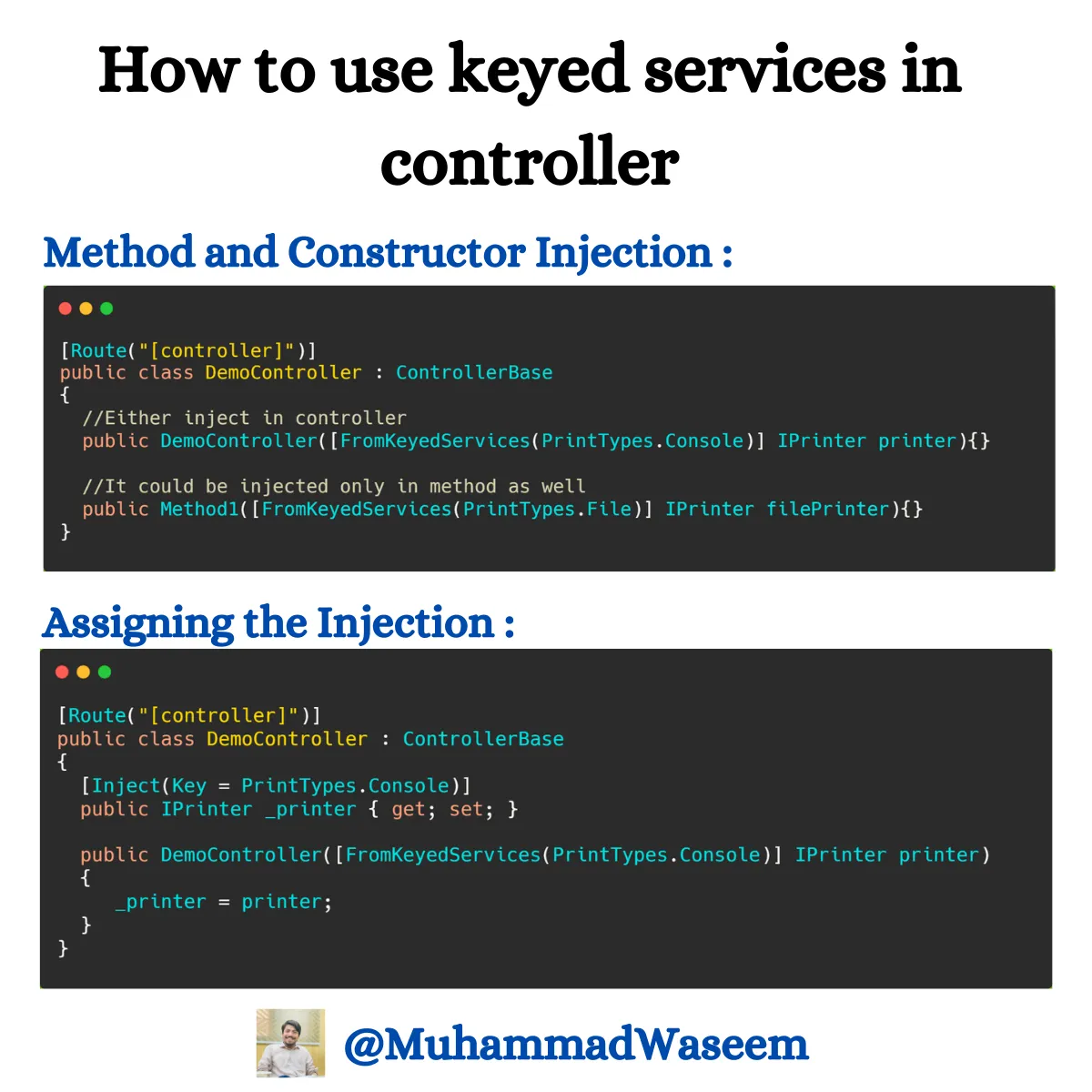 Keyed Service Dependency Injection in .NET